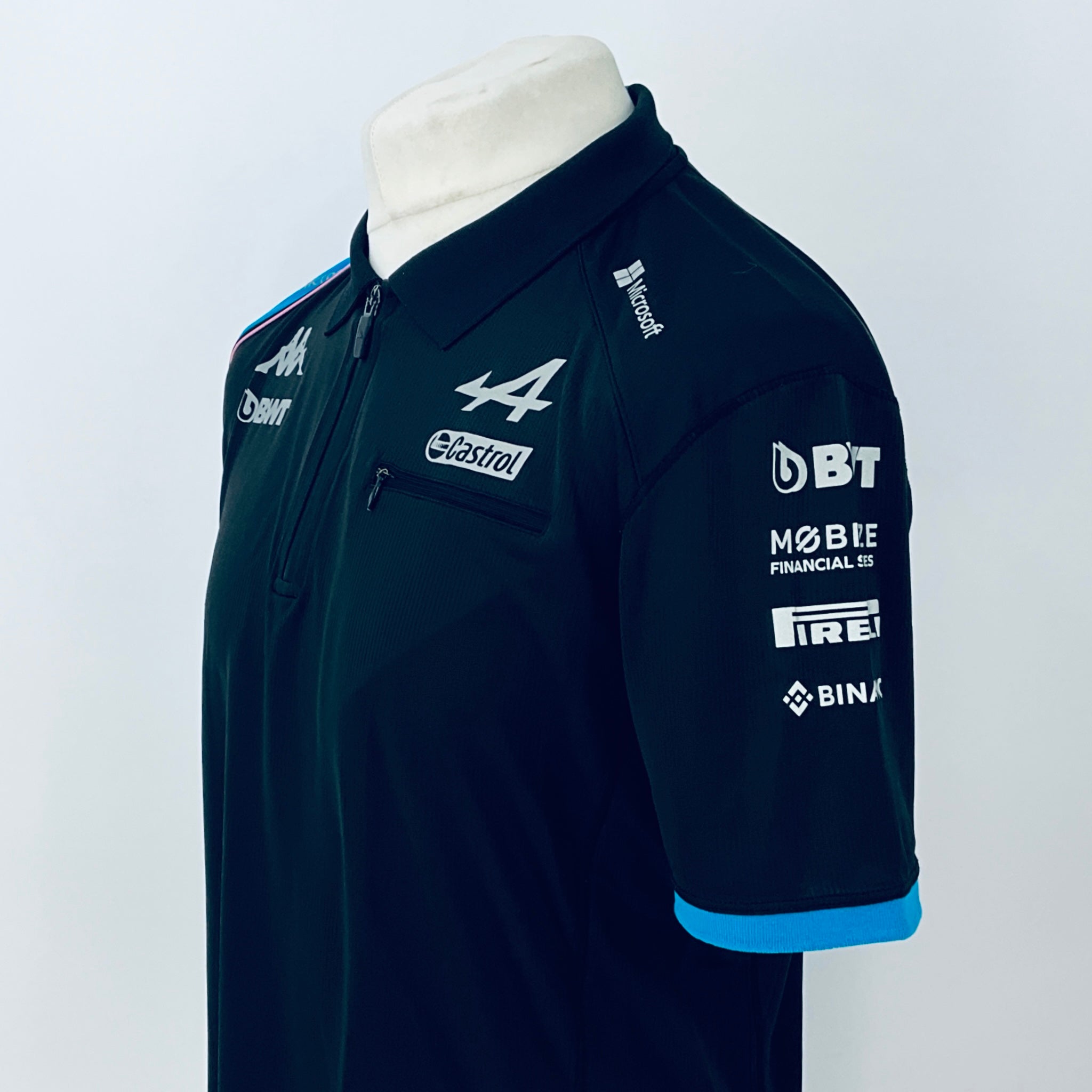 2023 BWT Alpine F1 Team Kappa Pit Crew Team Issue Race Day Polo Shirt-Ex Mechanic (Copy) - Pit-Lane Motorsport