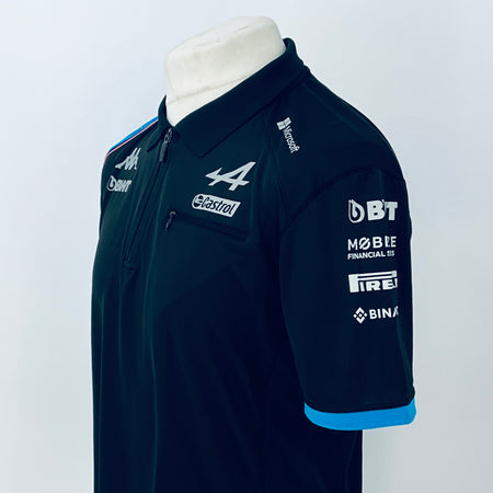 2023 BWT Alpine F1 Team Kappa Pit Crew Team Issue Race Day Polo Shirt-Ex Mechanic (Copy) - Pit-Lane Motorsport