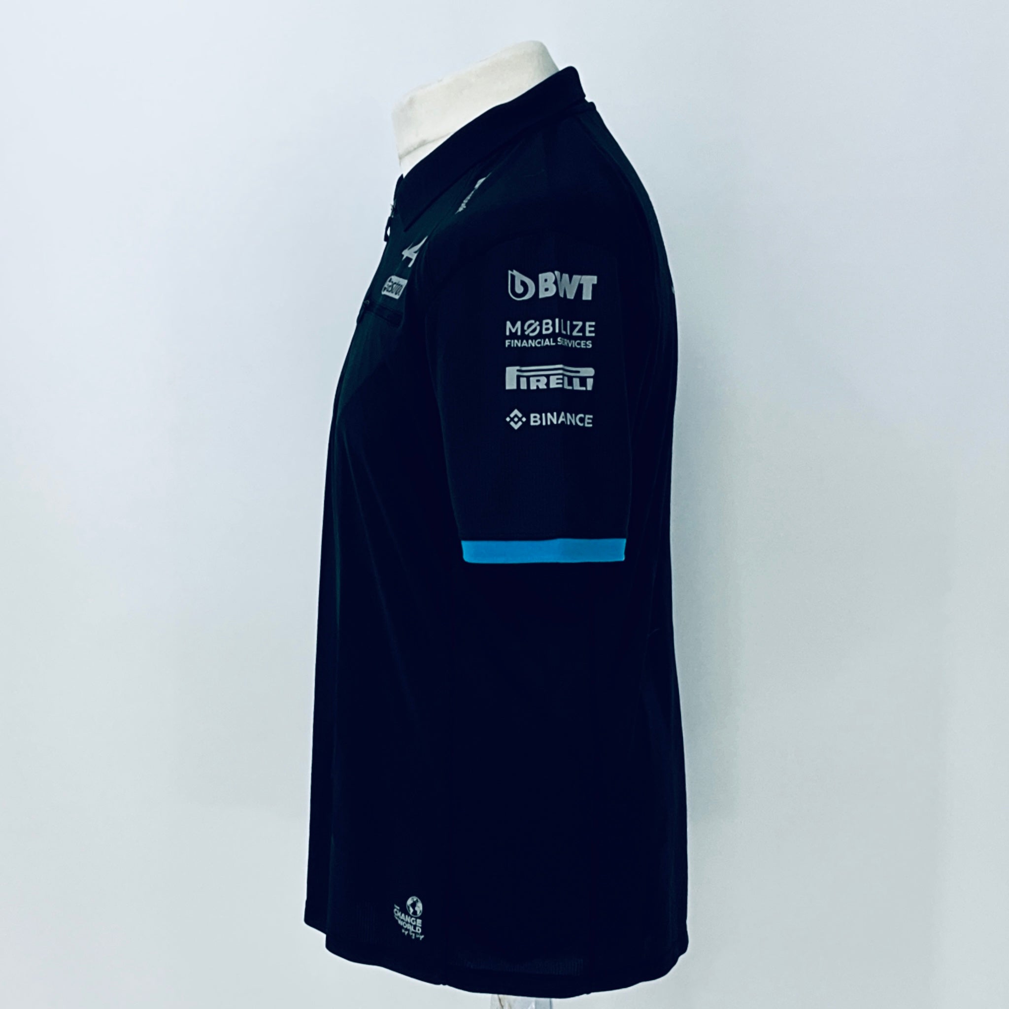 2023 BWT Alpine F1 Team Kappa Pit Crew Team Issue Race Day Polo Shirt-Ex Mechanic (Copy) - Pit-Lane Motorsport