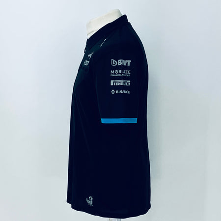 2023 BWT Alpine F1 Team Kappa Pit Crew Team Issue Race Day Polo Shirt-Ex Mechanic (Copy) - Pit-Lane Motorsport
