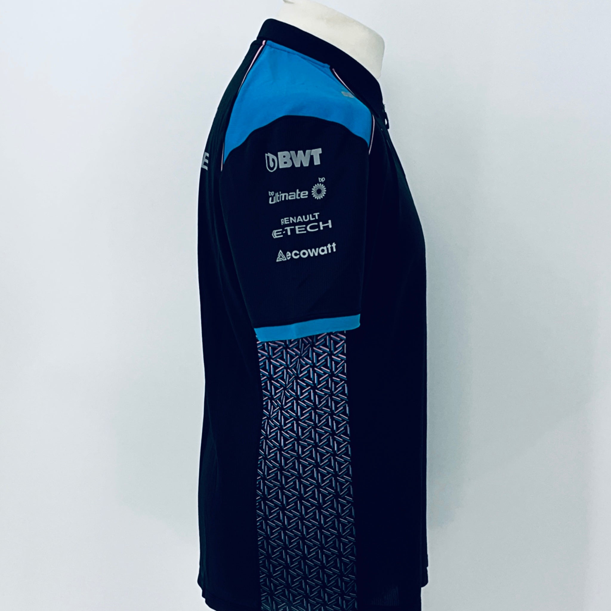 2023 BWT Alpine F1 Team Kappa Pit Crew Team Issue Race Day Polo Shirt-Ex Mechanic (Copy) - Pit-Lane Motorsport