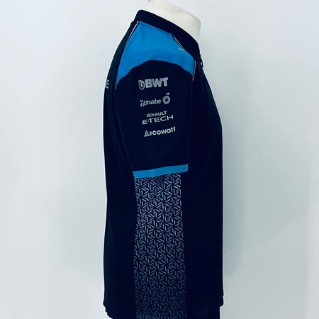 2023 BWT Alpine F1 Team Kappa Pit Crew Team Issue Race Day Polo Shirt-Ex Mechanic (Copy) - Pit-Lane Motorsport
