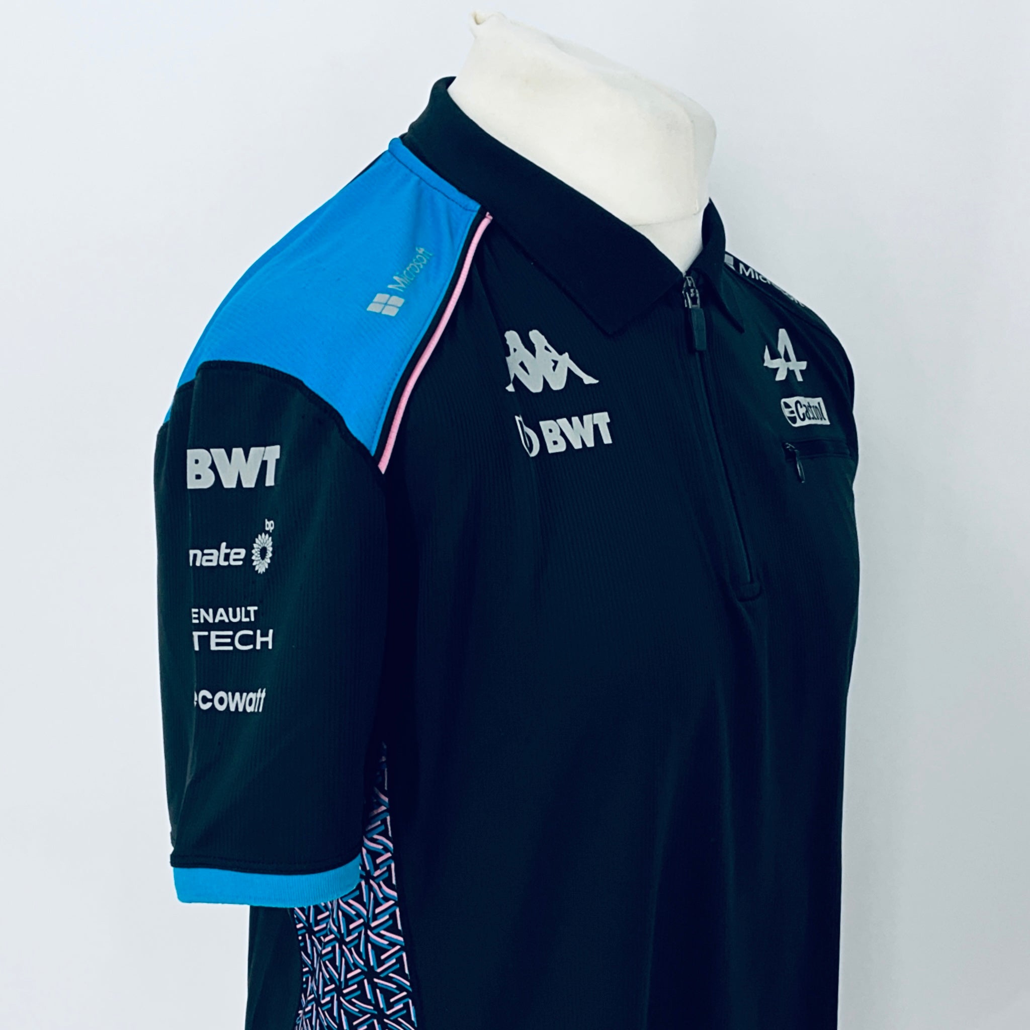 2023 BWT Alpine F1 Team Kappa Pit Crew Team Issue Race Day Polo Shirt-Ex Mechanic (Copy) - Pit-Lane Motorsport