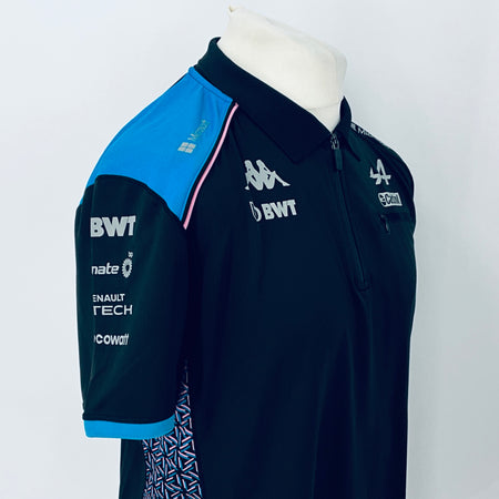 2023 BWT Alpine F1 Team Kappa Pit Crew Team Issue Race Day Polo Shirt-Ex Mechanic (Copy) - Pit-Lane Motorsport