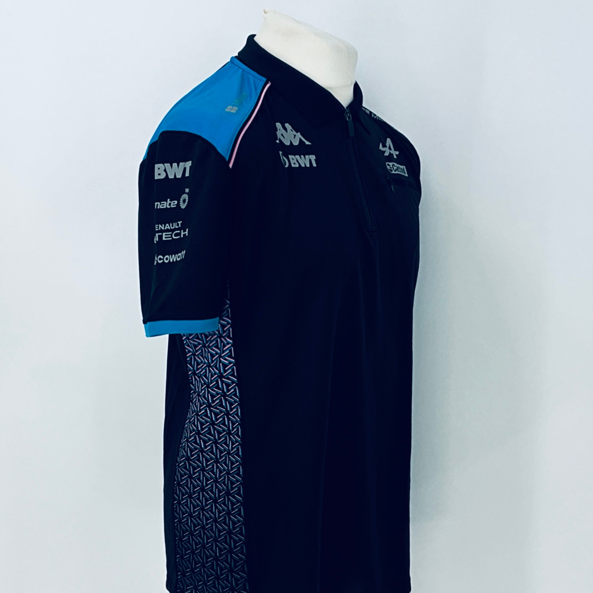 2023 BWT Alpine F1 Team Kappa Pit Crew Team Issue Race Day Polo Shirt-Ex Mechanic (Copy) - Pit-Lane Motorsport