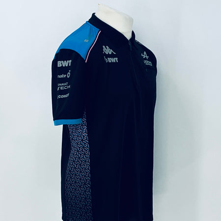 2023 BWT Alpine F1 Team Kappa Pit Crew Team Issue Race Day Polo Shirt-Ex Mechanic (Copy) - Pit-Lane Motorsport