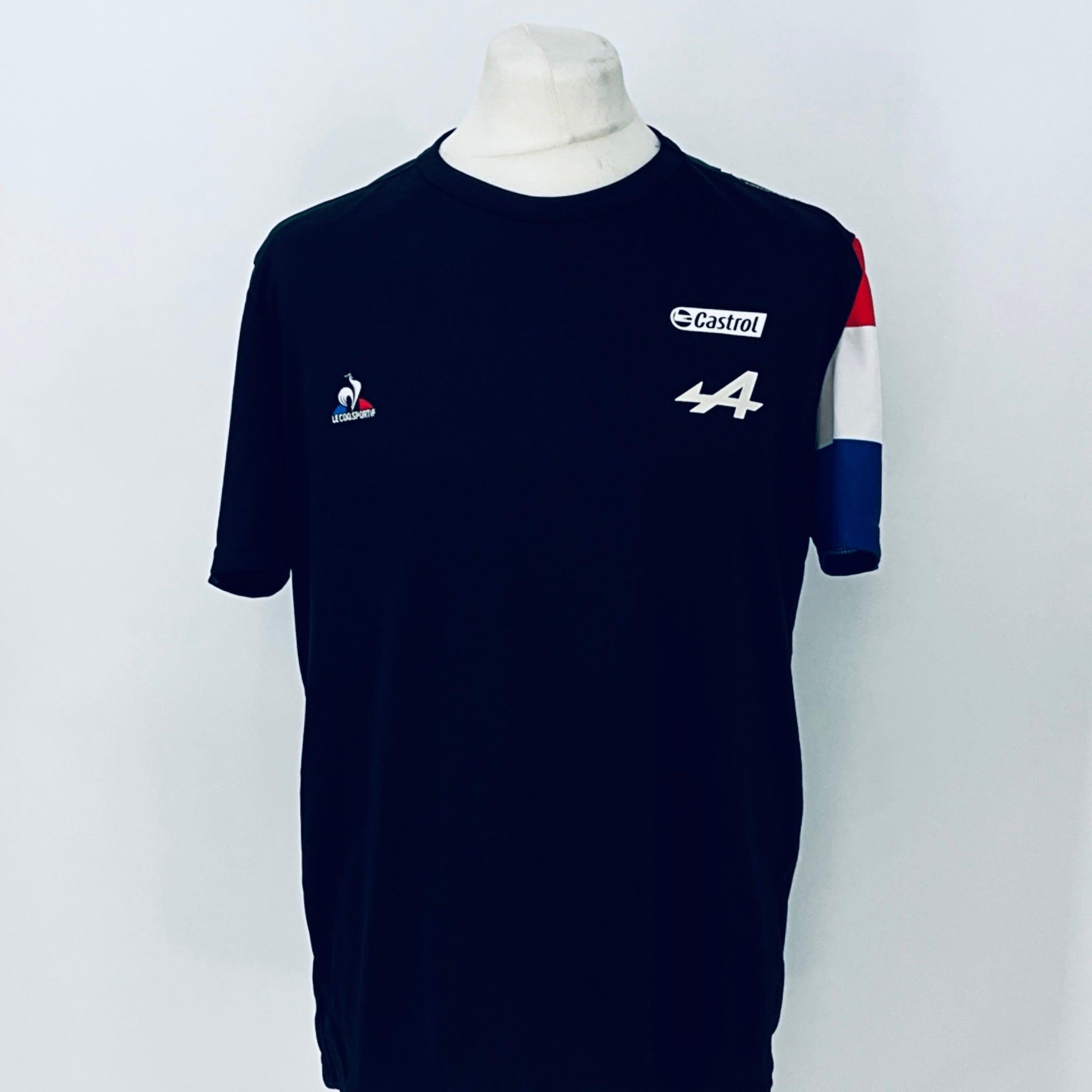 2021 Alpine F1 Team Kappa Pit Crew Team Issue Race Day Shirt-Ex-Mechanic - Pit-Lane Motorsport