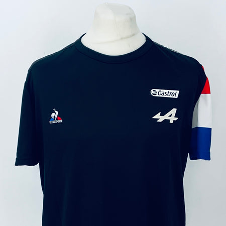 2021 Alpine F1 Team Kappa Pit Crew Team Issue Race Day Shirt-Ex-Mechanic - Pit-Lane Motorsport
