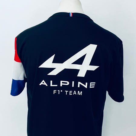 2021 Alpine F1 Team Kappa Pit Crew Team Issue Race Day Shirt-Ex-Mechanic - Pit-Lane Motorsport