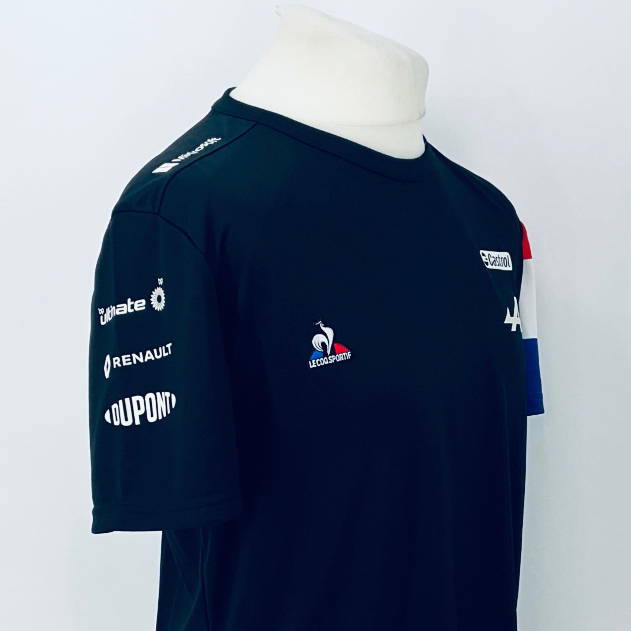 2021 Alpine F1 Team Kappa Pit Crew Team Issue Race Day Shirt-Ex-Mechanic - Pit-Lane Motorsport