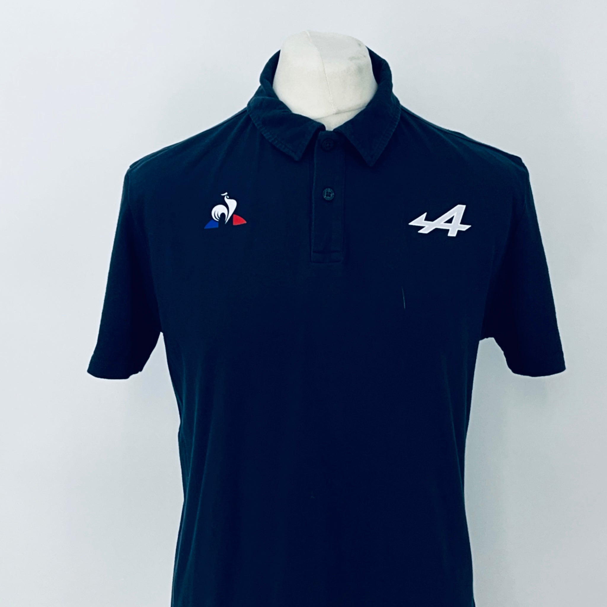 2021 Alpine F1 Team Kappa Pit Crew Team Issue Polo Shirt-Ex-Mechanic - Pit-Lane Motorsport