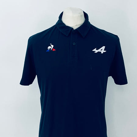 2021 Alpine F1 Team Kappa Pit Crew Team Issue Polo Shirt-Ex-Mechanic - Pit-Lane Motorsport