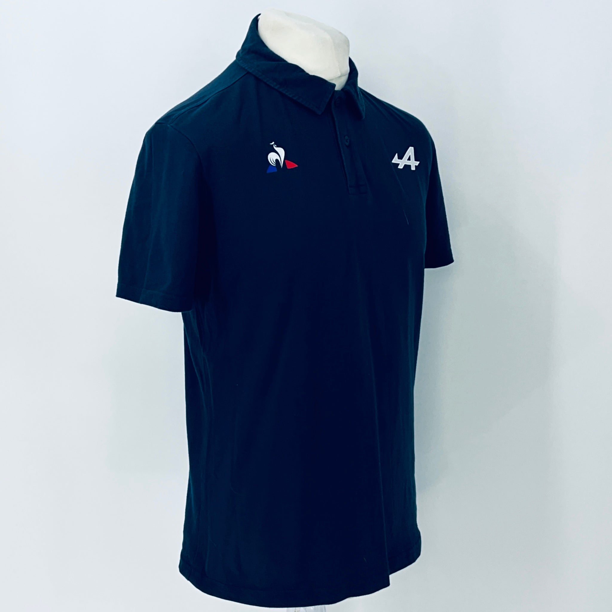 2021 Alpine F1 Team Kappa Pit Crew Team Issue Polo Shirt-Ex-Mechanic - Pit-Lane Motorsport