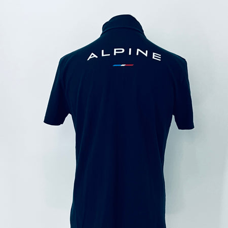 2021 Alpine F1 Team Kappa Pit Crew Team Issue Polo Shirt-Ex-Mechanic - Pit-Lane Motorsport