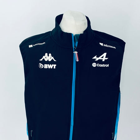 2024 BWT Alpine F1 Team Kappa Pit Crew Team Issue Race Day Gilet-Ex Mechanic (Copy) - Pit-Lane Motorsport