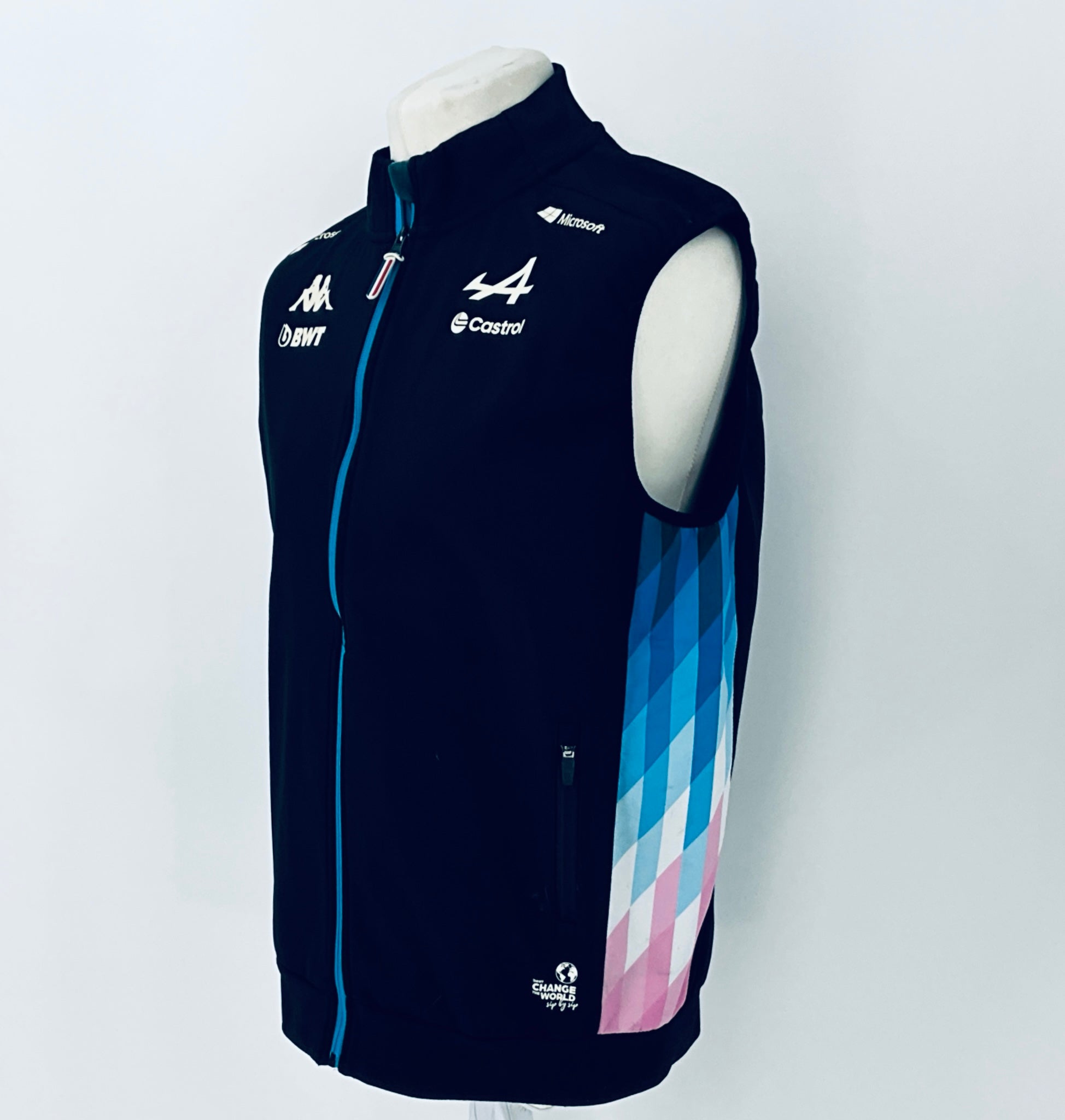 2024 BWT Alpine F1 Team Kappa Pit Crew Team Issue Race Day Gilet-Ex Mechanic (Copy) - Pit-Lane Motorsport