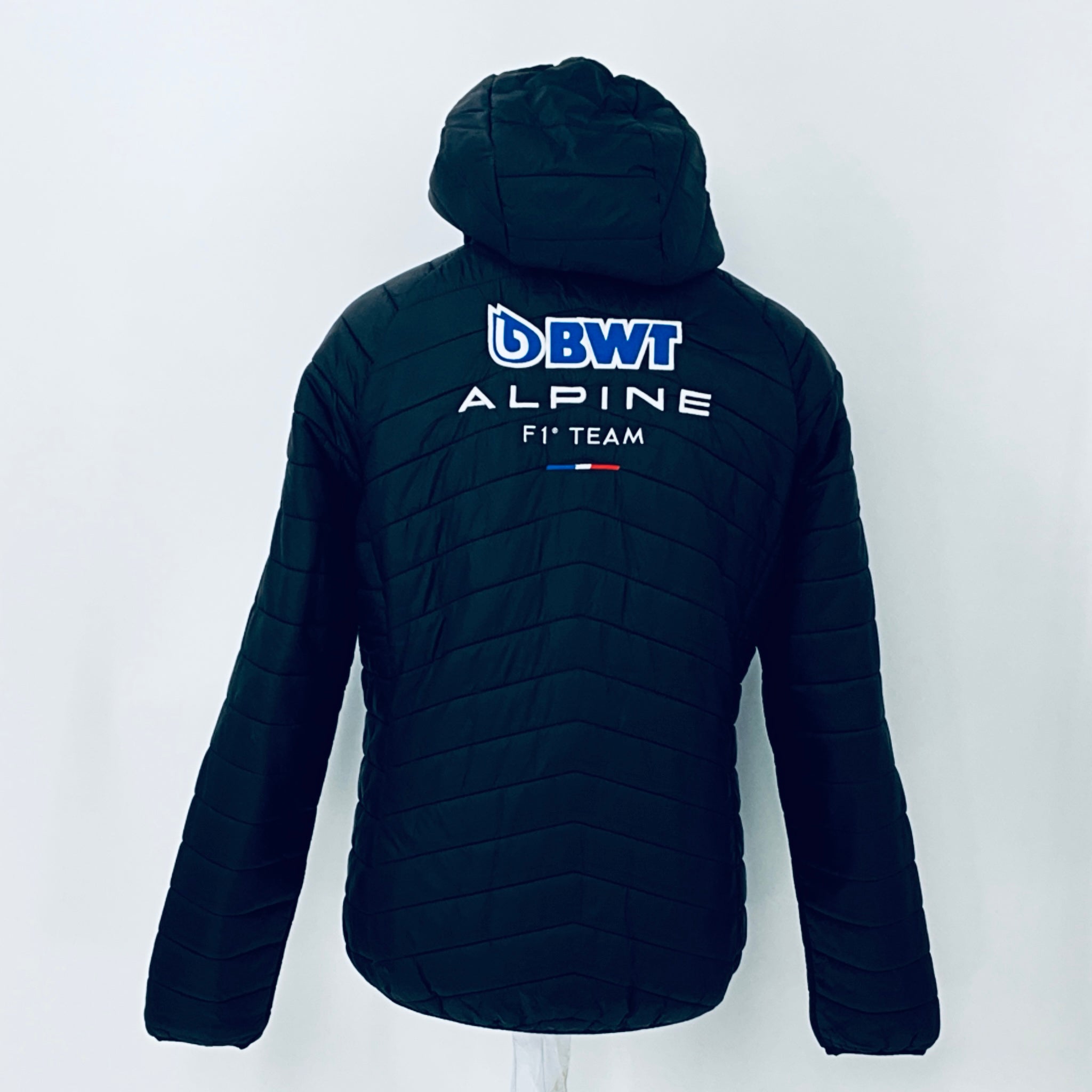 2024 BWT Alpine F1 Team Kappa Pit Crew Team Issue Race Day Hooded Quilted Jacket -Ex Mechanic - Pit-Lane Motorsport