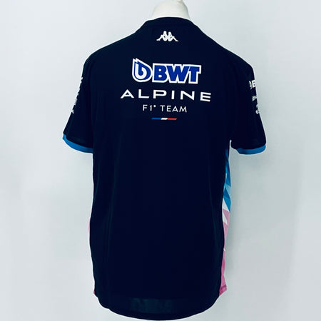 2024 BWT Alpine F1 Team Kappa Pit Crew Team Issue Race Day T-Shirt-Brand New - Pit-Lane Motorsport