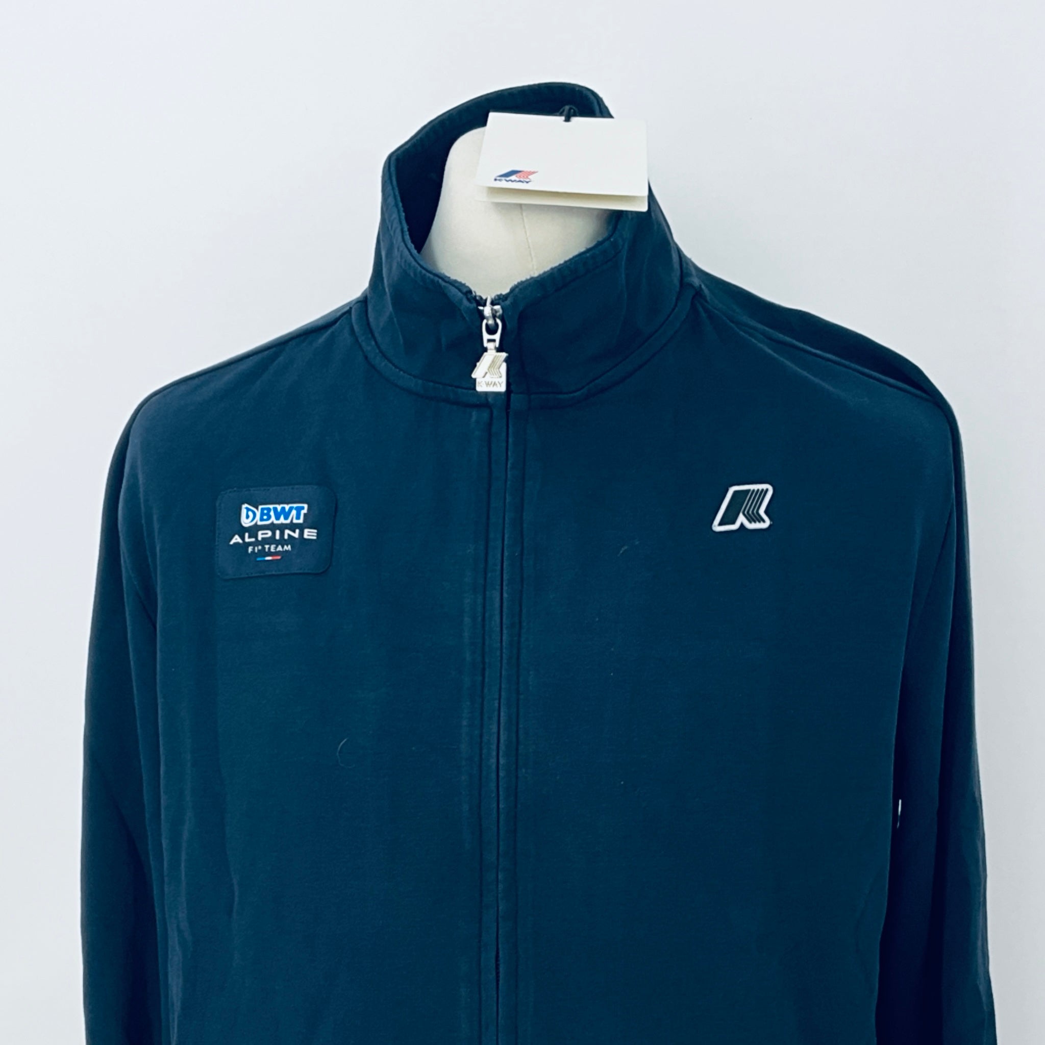 2024 BWT Alpine F1 Team Kappa Pit Crew Team Issue Travel  Full Zip Track Top - Pit-Lane Motorsport