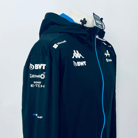 2024 BWT Alpine F1 Team Kappa Pit Crew Team Issue Race Day Hooded Rain Jacket -Brand New (Copy) - Pit-Lane Motorsport