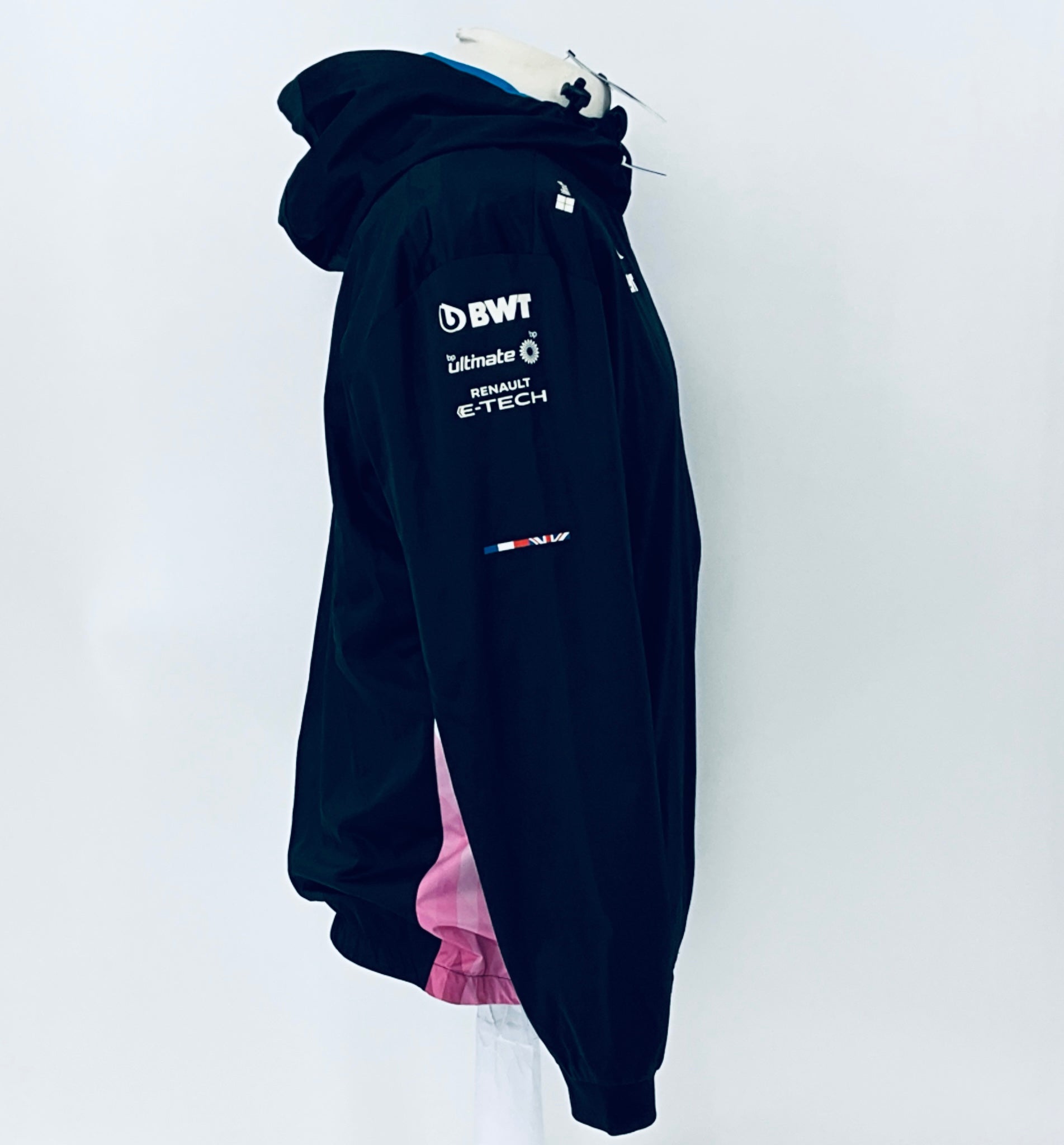 2024 BWT Alpine F1 Team Kappa Pit Crew Team Issue Race Day Hooded Rain Jacket -Brand New (Copy) - Pit-Lane Motorsport