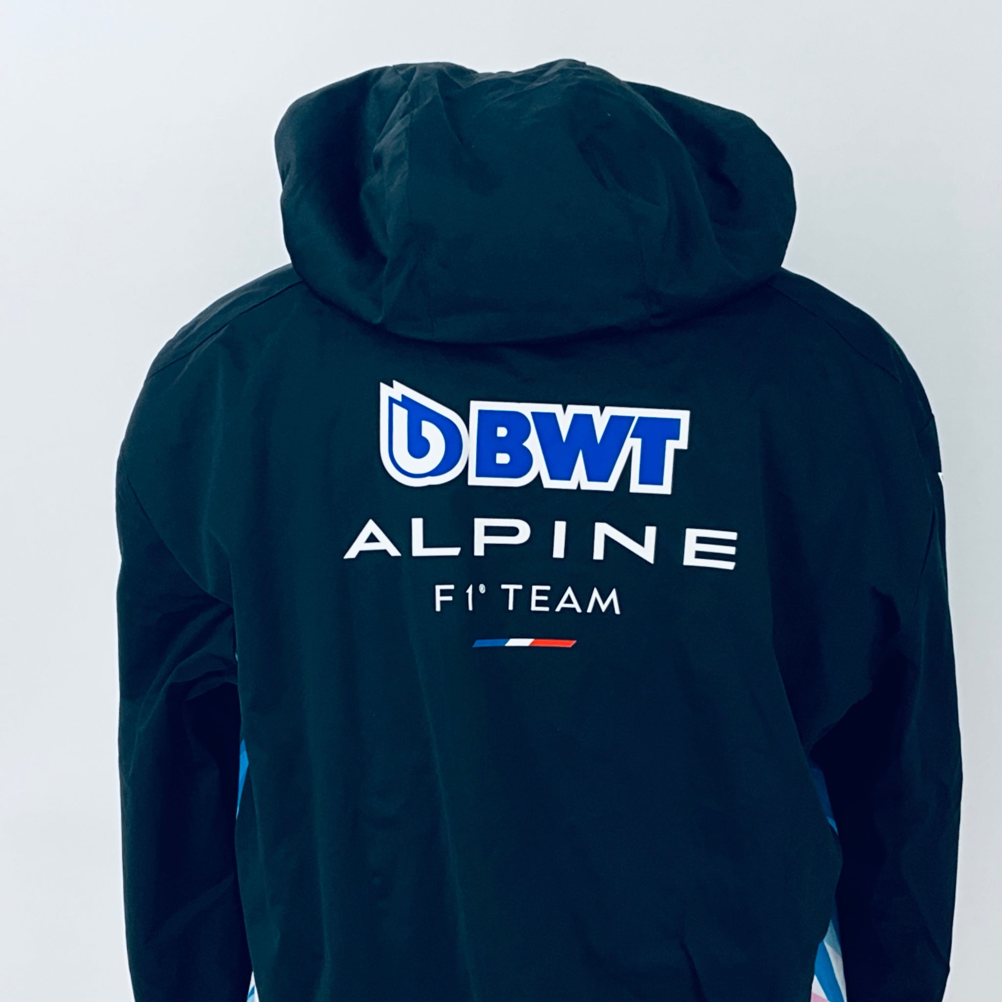2024 BWT Alpine F1 Team Kappa Pit Crew Team Issue Race Day Hooded Rain Jacket -Brand New (Copy) - Pit-Lane Motorsport