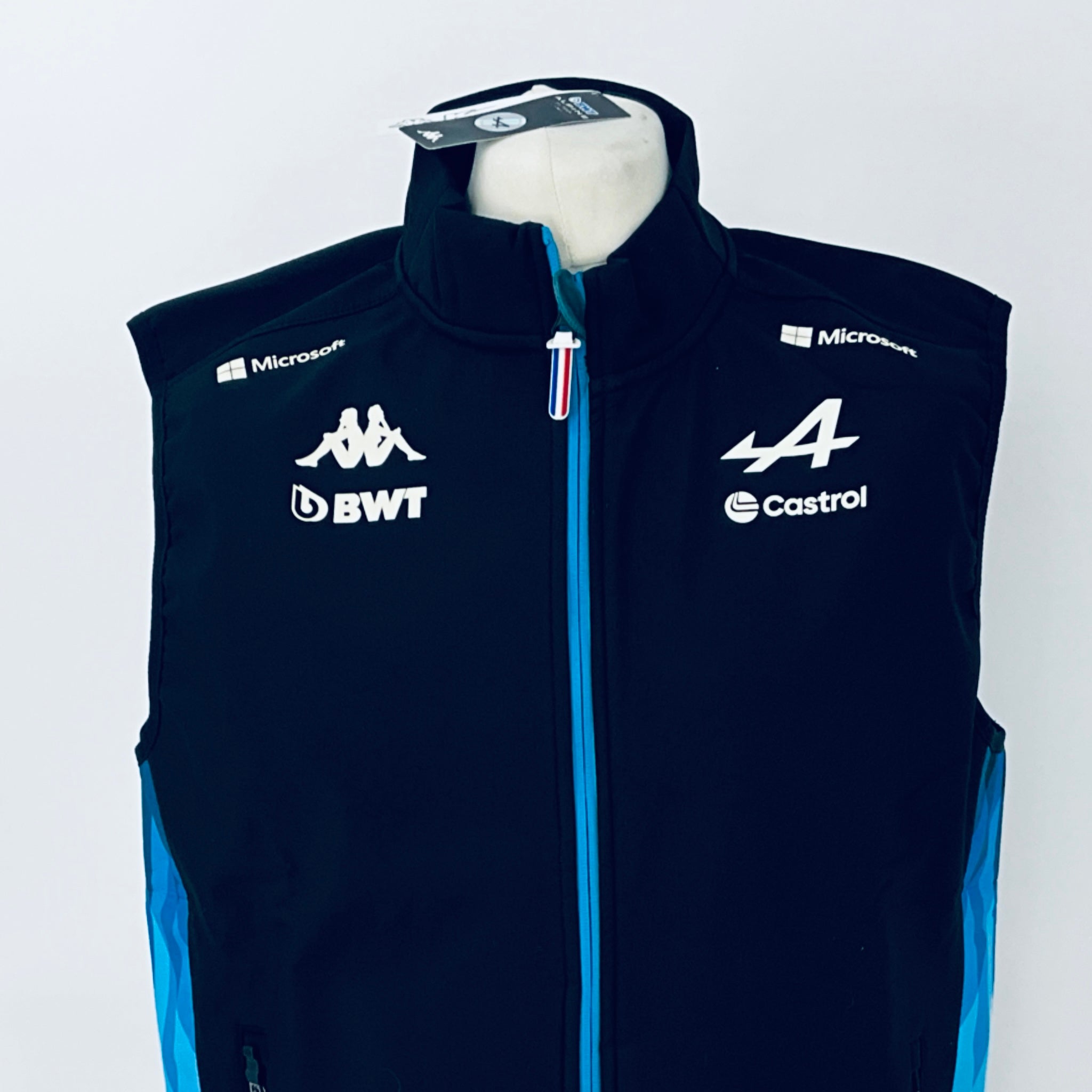 2024 BWT Alpine F1 Team Kappa Pit Crew Team Issue Race Day Gilet-Brand New - Pit-Lane Motorsport