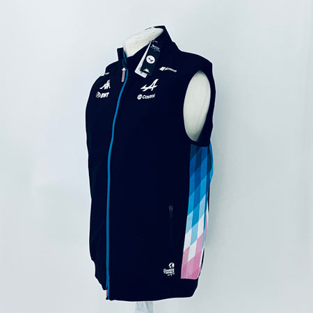 2024 BWT Alpine F1 Team Kappa Pit Crew Team Issue Race Day Gilet-Brand New - Pit-Lane Motorsport