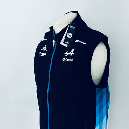 2024 BWT Alpine F1 Team Kappa Pit Crew Team Issue Race Day Gilet-Brand New - Pit-Lane Motorsport