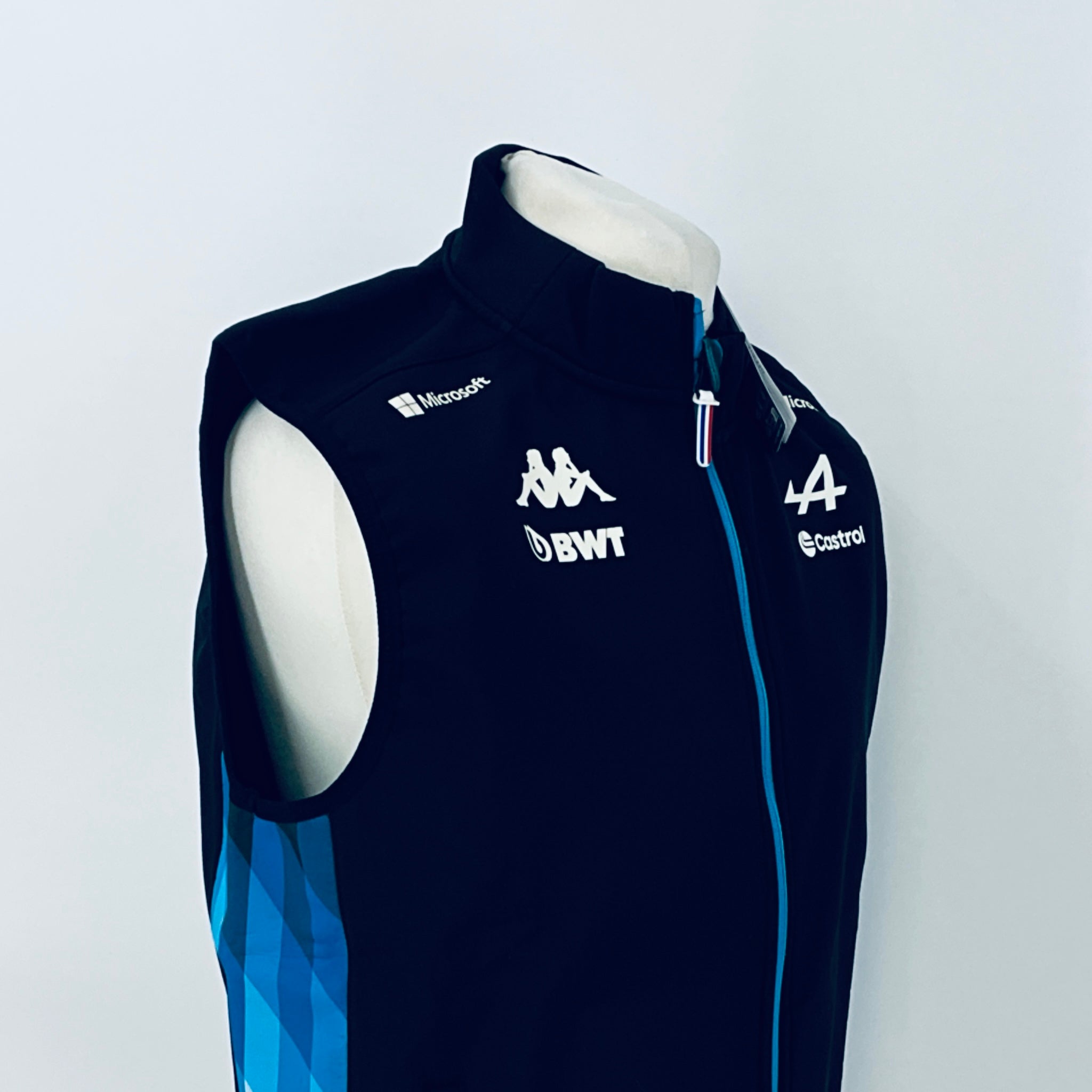 2024 BWT Alpine F1 Team Kappa Pit Crew Team Issue Race Day Gilet-Brand New - Pit-Lane Motorsport