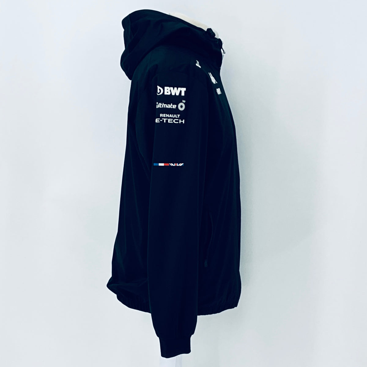 2024 BWT Alpine F1 Team Kappa Pit Crew Team Issue Race Day Hooded Rain Jacket Ex Mechanic - Pit-Lane Motorsport