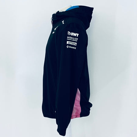 2024 BWT Alpine F1 Team Kappa Pit Crew Team Issue Race Day Hooded Rain Jacket Ex Mechanic - Pit-Lane Motorsport