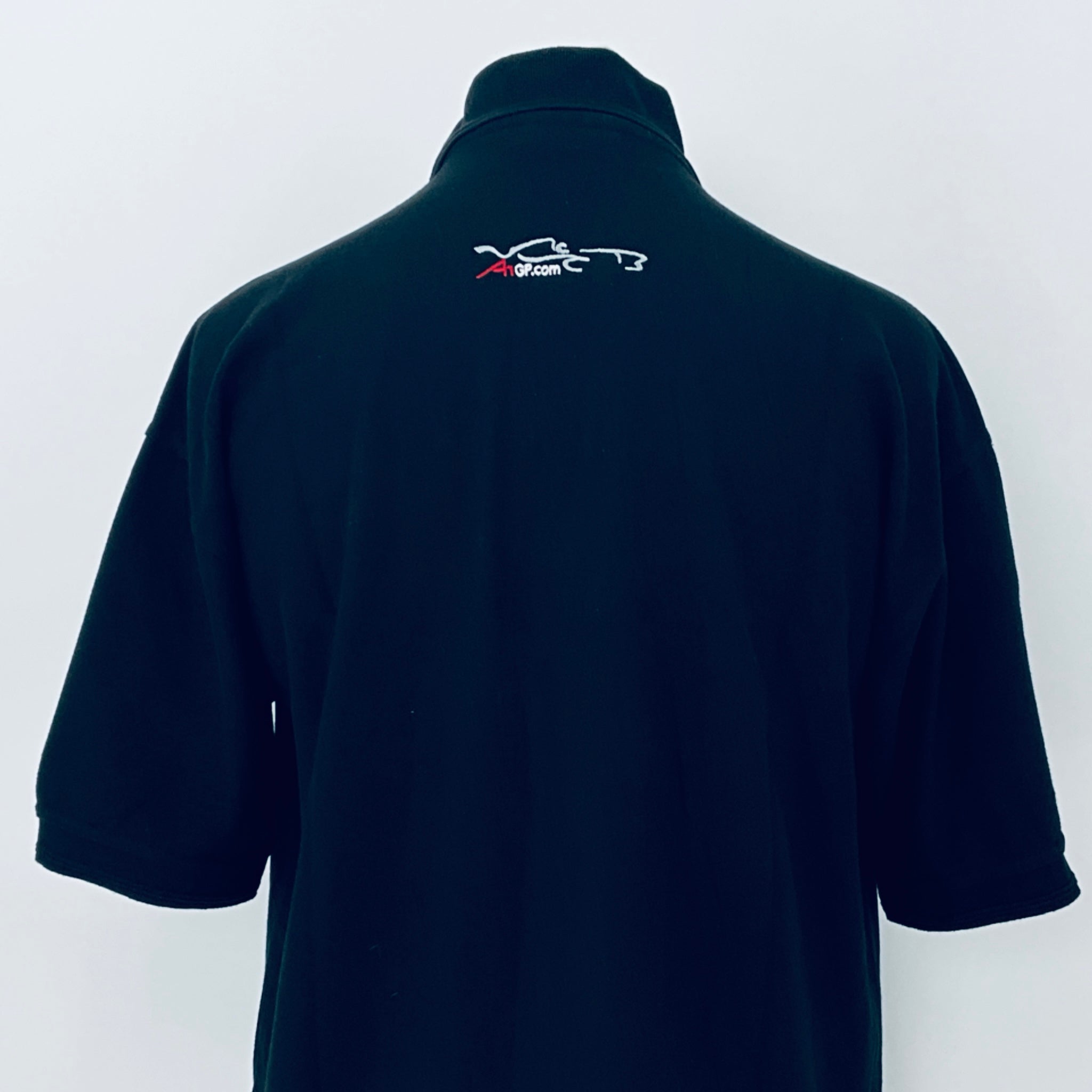 A1GP World Cup Of Motorsport Series Team Issued Polo Shirt-Black - Pit-Lane Motorsport