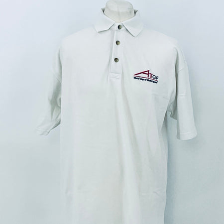 A1GP World Cup Of Motorsport Series Team Issued Polo Shirt-White - Pit-Lane Motorsport