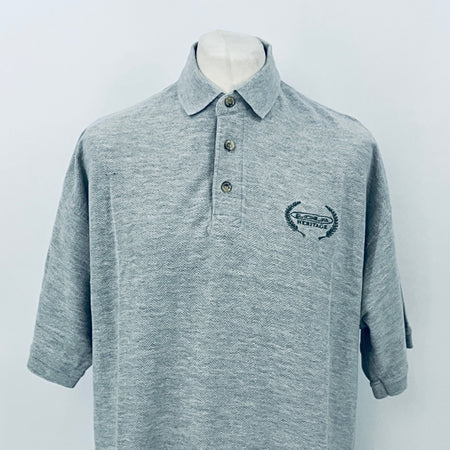 Lola Heritage Motorsport Team Issue Polo Shirt-Grey - Pit-Lane Motorsport