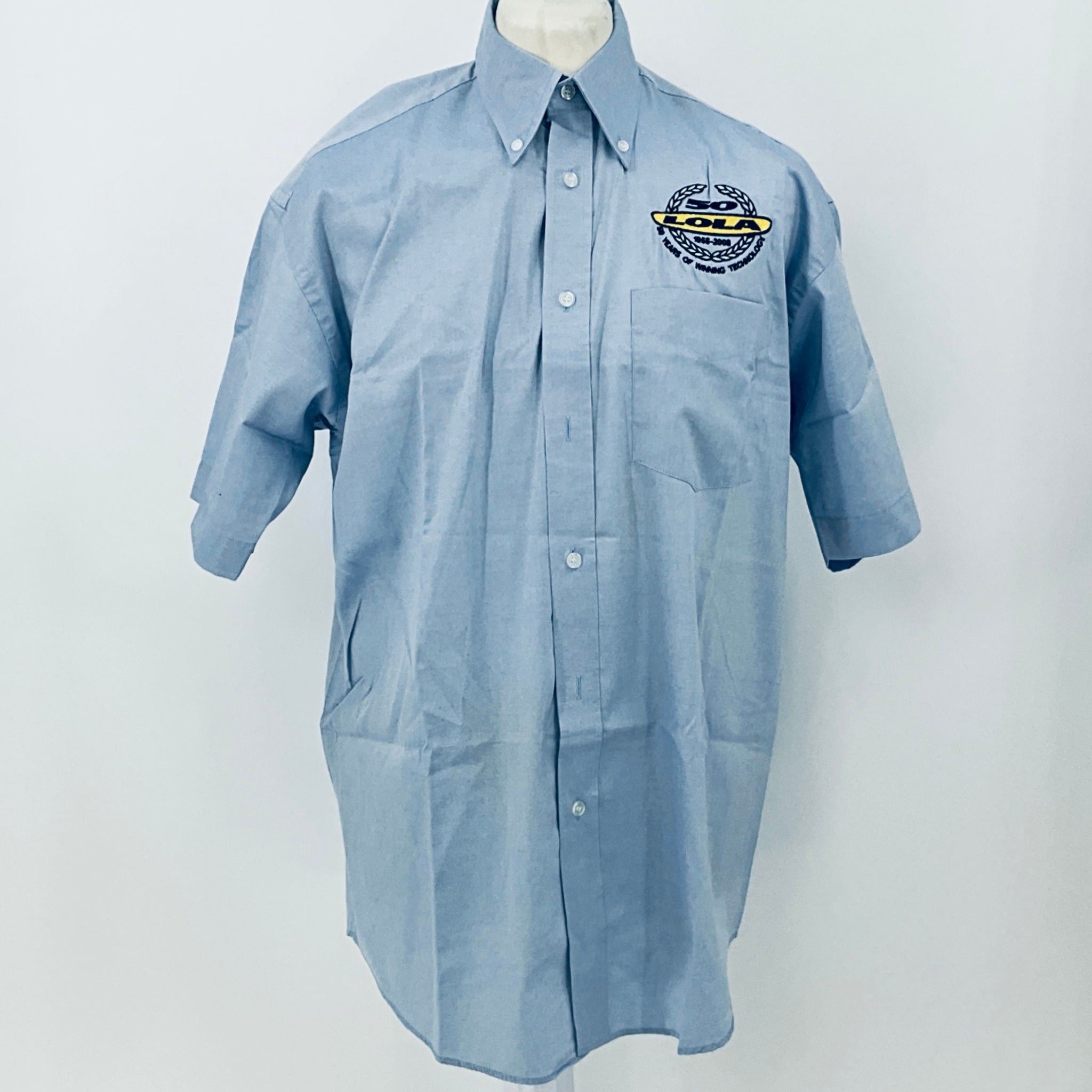 Lola Heritage Motorsport Team Issue Shirt 50 Years Anniversary -Blue - Pit-Lane Motorsport