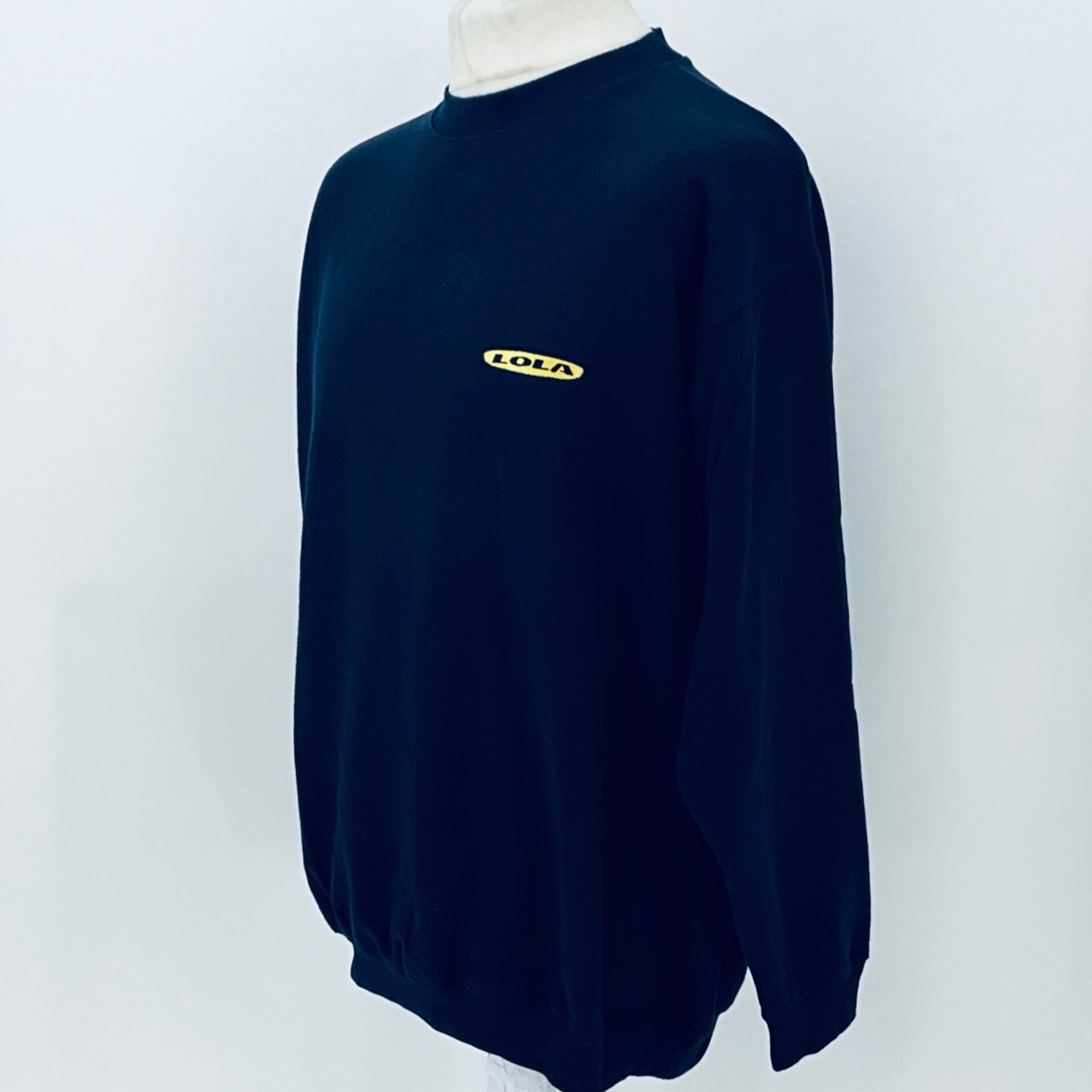 Lola Motorsport Team Issue Race Day Pit-Crew Sweatshirt-Navy - Pit-Lane Motorsport