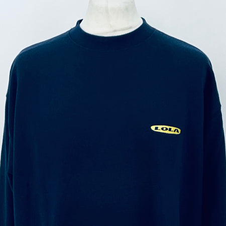 Lola Motorsport Team Issue Race Day Pit-Crew Sweatshirt-Navy - Pit-Lane Motorsport
