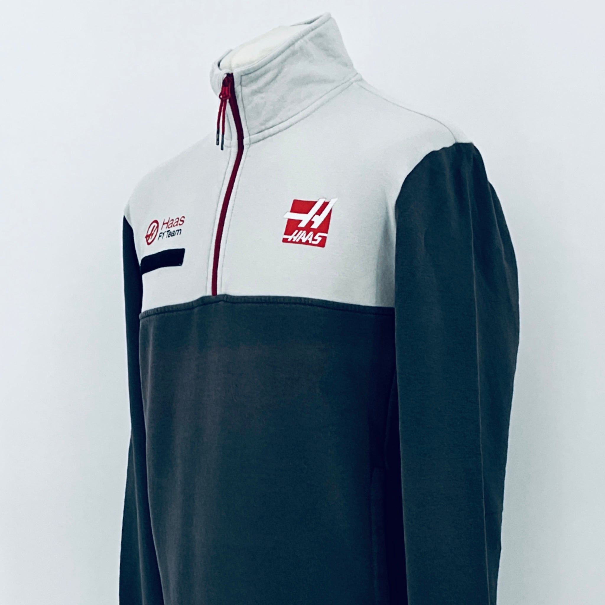 Haas F1 Team By Branded Of London Team Issue 1/4 Zip Sweatshirt - Pit-Lane Motorsport