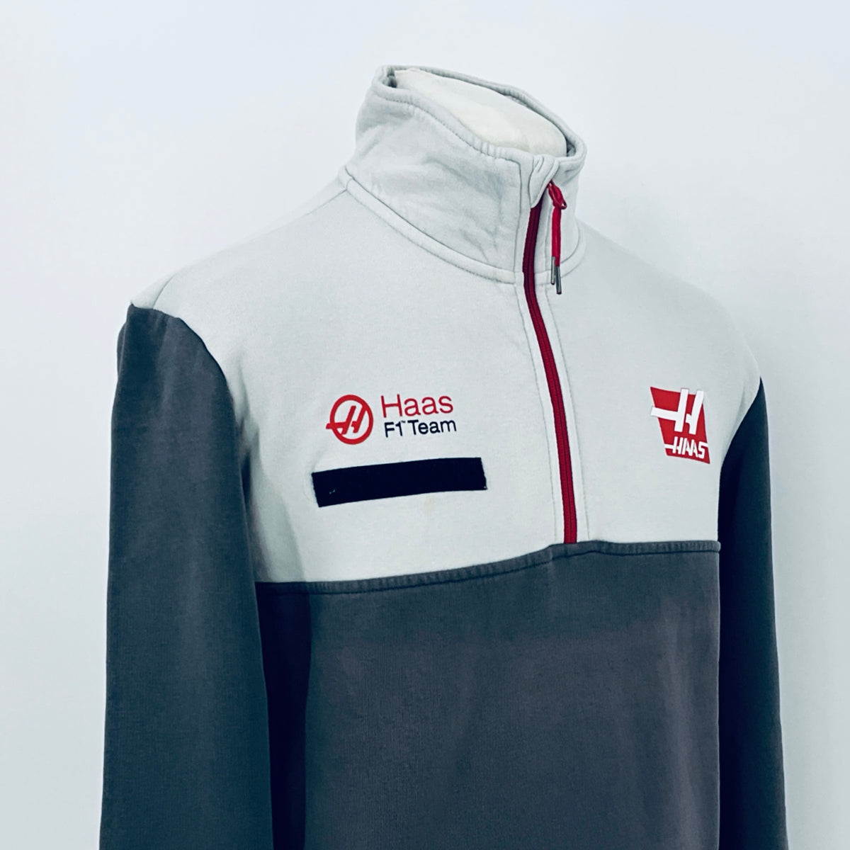 Haas F1 Team By Branded Of London Team Issue 1/4 Zip Sweatshirt - Pit-Lane Motorsport