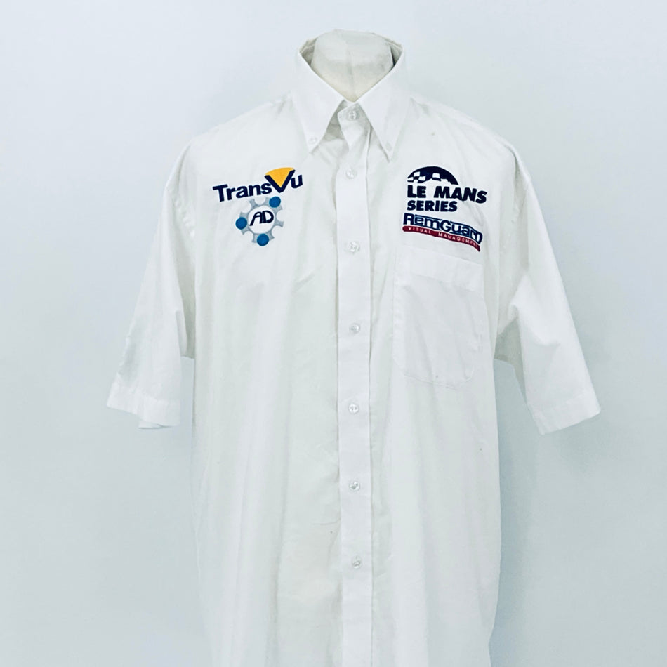 RML MG Lola Racing LMP2 Le Mans Race 2007 Team Issue Pit Crew Shirt -White - Pit-Lane Motorsport