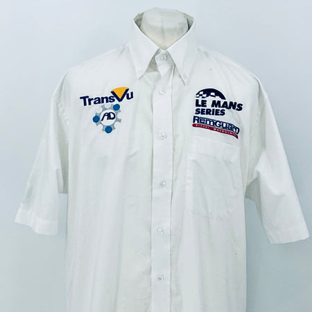 RML MG Lola Racing LMP2 Le Mans Race 2007 Team Issue Pit Crew Shirt -White - Pit-Lane Motorsport
