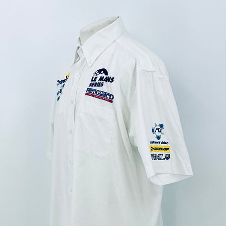 RML MG Lola Racing LMP2 Le Mans Race 2007 Team Issue Pit Crew Shirt -White - Pit-Lane Motorsport
