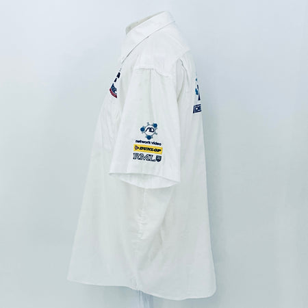 RML MG Lola Racing LMP2 Le Mans Race 2007 Team Issue Pit Crew Shirt -White - Pit-Lane Motorsport