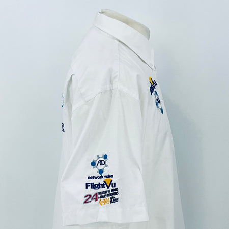 RML MG Lola Racing LMP2 Le Mans Race 2007 Team Issue Pit Crew Shirt -White - Pit-Lane Motorsport