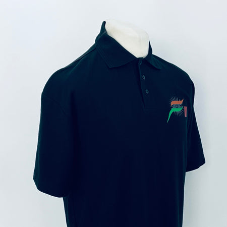 Force India F1 Team Issue Team Issue Polo Shirt-Black - Pit-Lane Motorsport