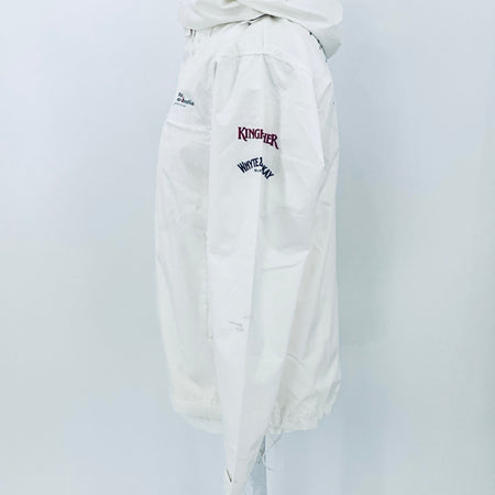 Force India F1 Team - Team Issue Race Day Gortex Hooded Rain Jacket-White - Pit-Lane Motorsport