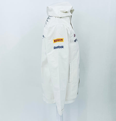 Force India F1 Team - Team Issue Race Day Gortex Hooded Rain Jacket-White - Pit-Lane Motorsport