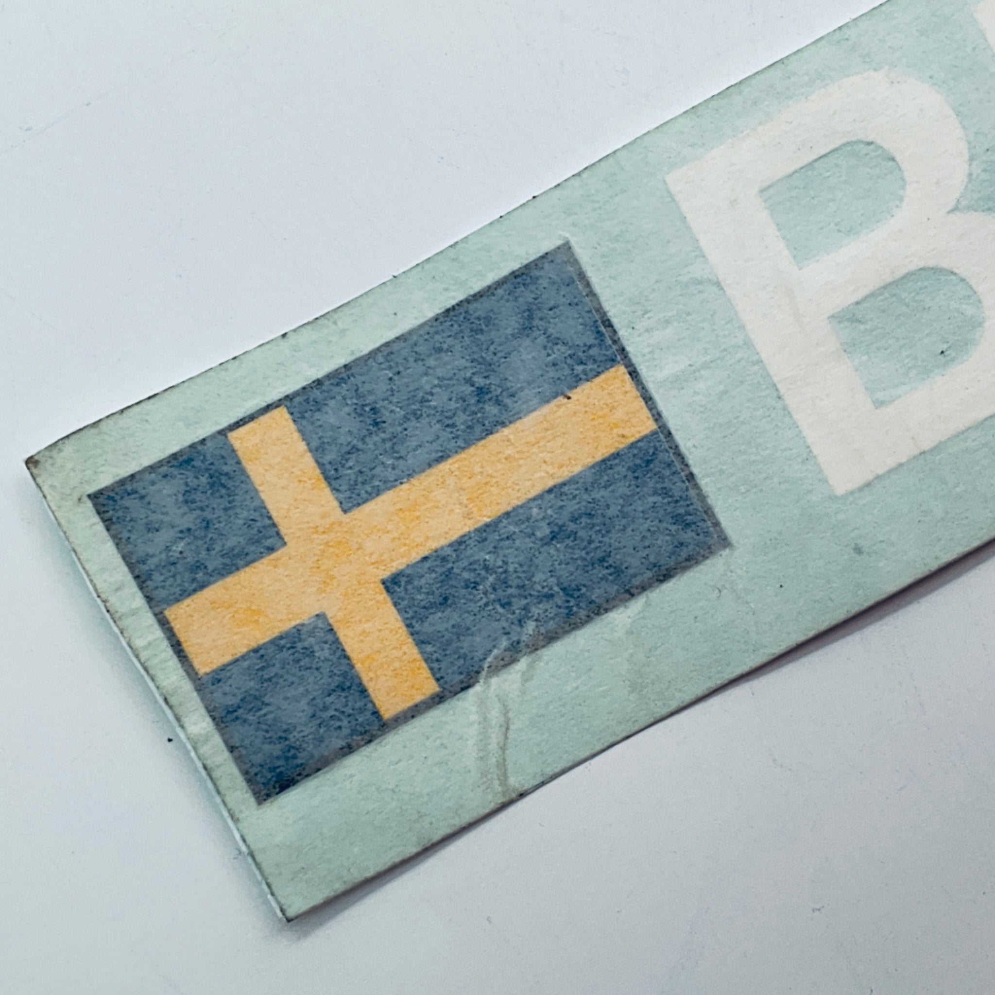 Subaru  World Rally Championship Team Stig Blomqyist Driver Window Identification Sticker - Pit-Lane Motorsport