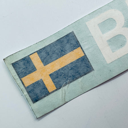 Subaru  World Rally Championship Team Stig Blomqyist Driver Window Identification Sticker - Pit-Lane Motorsport